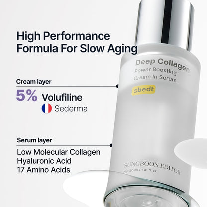 Deep Collagen Cream In Serum